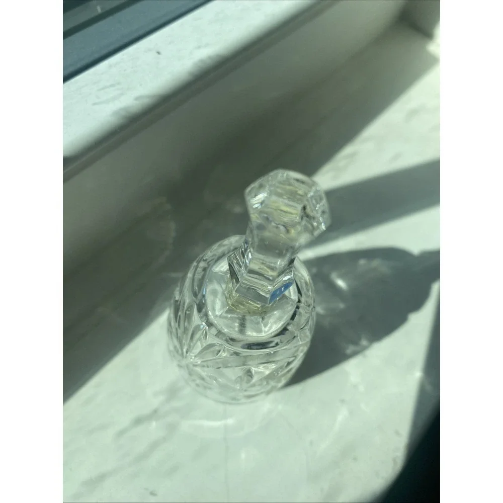 Vintage Tritschler Winterhalder Bleikristall Hand Bell Lead Crystal West Germany
